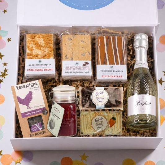 Sparkling Afternoon Tea Gift Box – Tea & Treats Celebration Package
