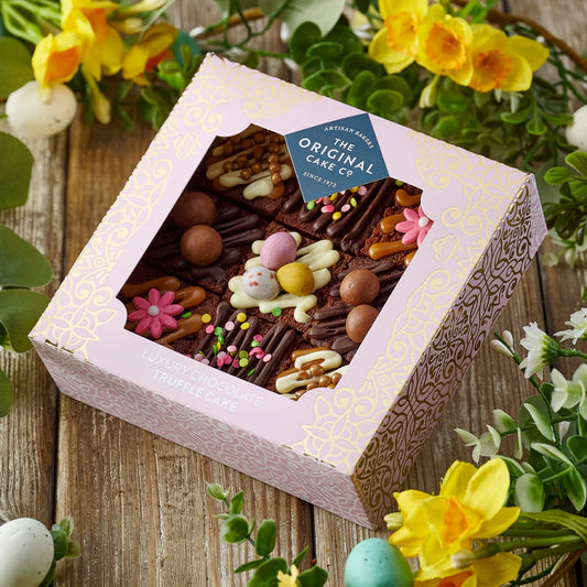 Spring Chocolate Truffle Cake