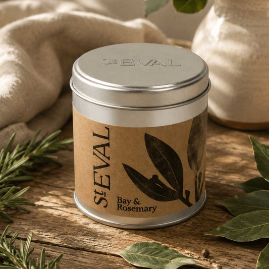 St Eval Bay & Rosemary Tinned Candle