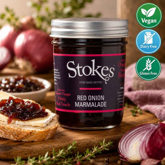 Stokes Red Onion Marmalade (Vegan/Gluten Free/Dairy Free)