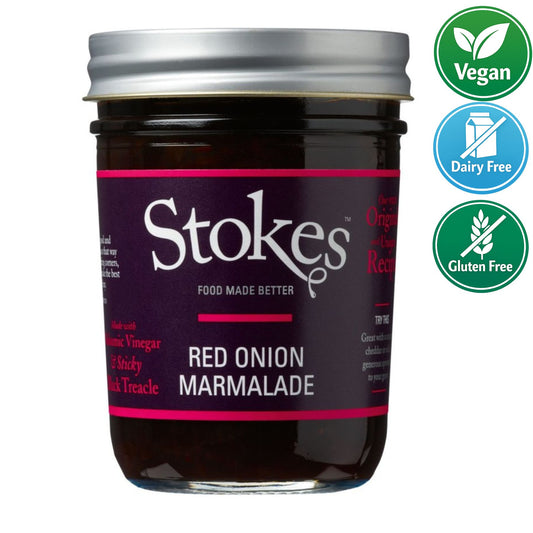 Stokes Red Onion Marmalade (Vegan/Gluten Free/Dairy Free)