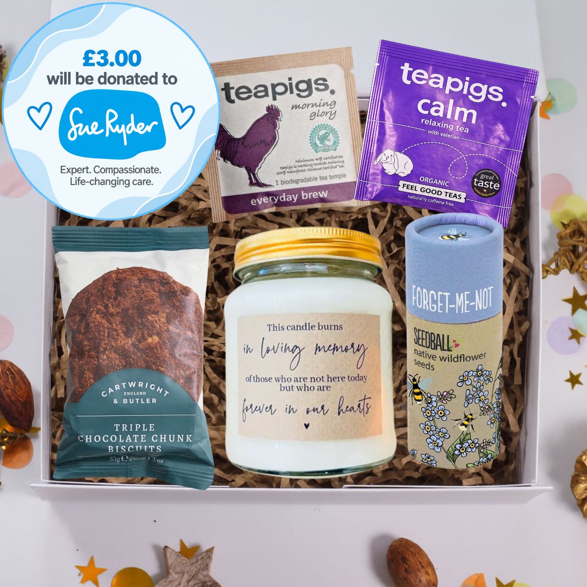 In Loving Memory Gift Box– Supporting Sue Ryder