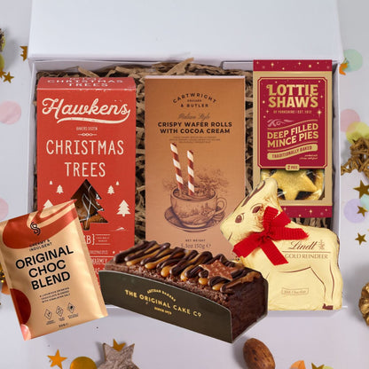 Sweet Hugs & Christmas Treats Box - Christmas Gift Hamper