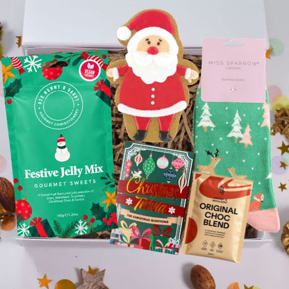 Christmas Socks & Treats Gift Box