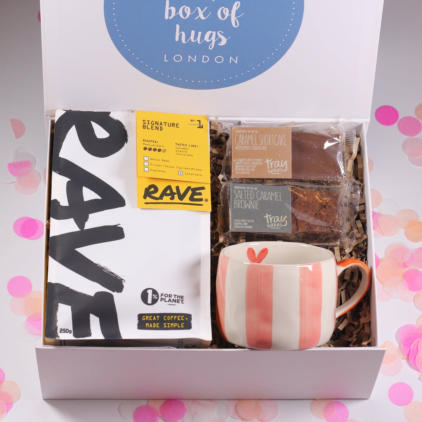 Mum's Morning Coffee Break Box of Hugs