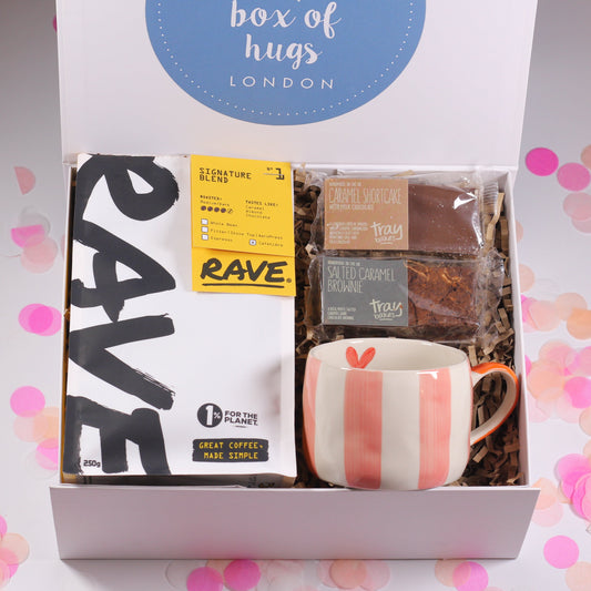 Mum's Morning Coffee Break Box of Hugs