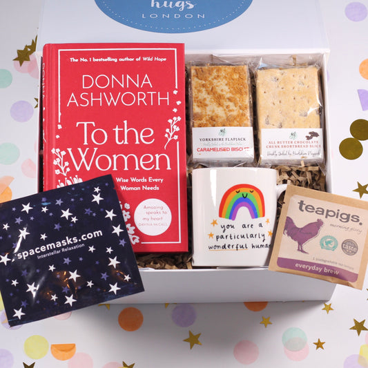 Gift Box for Her – “To The Women” Book, Mug & Sweet Treats