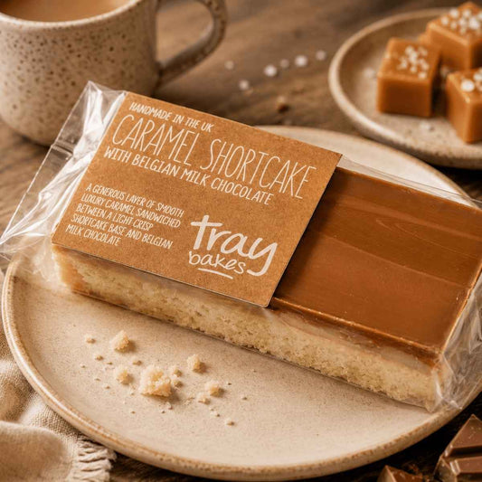 Caramel Shortcake with Belgium Chocolate