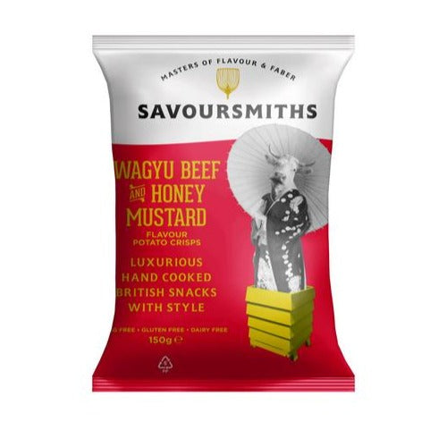 Wagyu Beef with Honey & Mustard Flavour Potato Crisps 40g (Gluten Free)