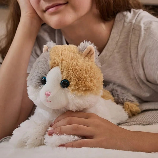 Warmies® 9" Ginger Cat - Fully Microwaveable With Relaxing Lavender Scent