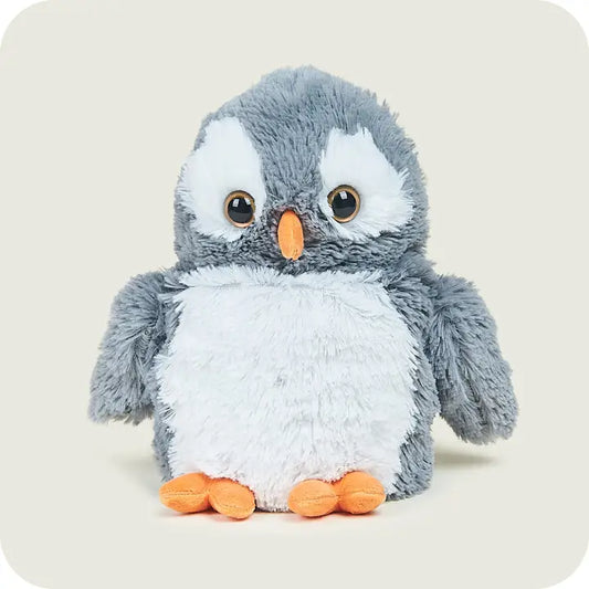 Warmies® 13” Grey Owl - Fully Microwaveable With Relaxing Lavender Scent