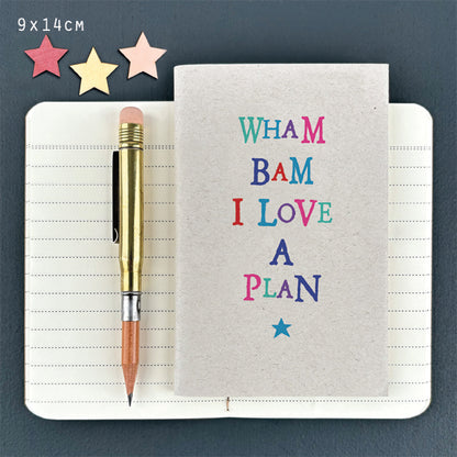 Wham Bam I Love A Plan Letterbox Hugs