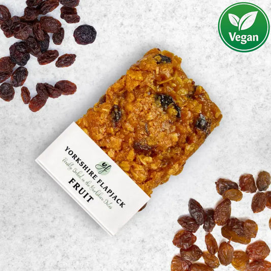Yorkshire Flapjack Fruit Flapjack (Vegan Friendly)