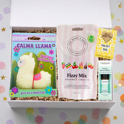 Exam Stress Relief Gift Box | Study Care Package & Good Luck Gift