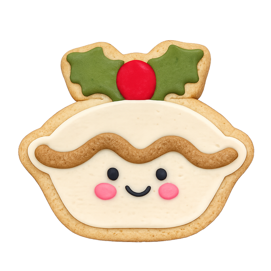 Christmas Mince Pie Iced Sugar Cookie