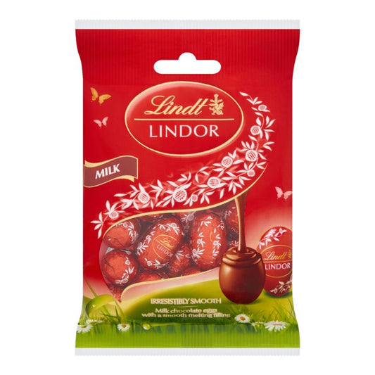 Lindt Lindor Chocolate Eggs 80g
