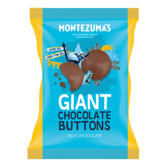 Montezuma Giant Milk Chocolate Buttons 120g
