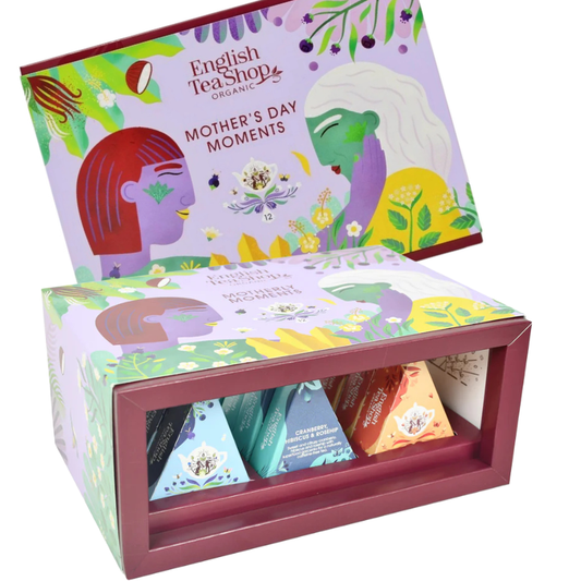 English Tea Shop 'Motherly Moments' - 12 Pyramid Wedge Tea Bags (WAS £7.50)