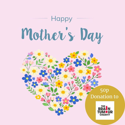 'Happy Mother's Day ' - Hearts Card -Pink