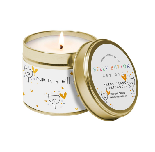 'Mum in a Million' Soy Wax Tin Candle