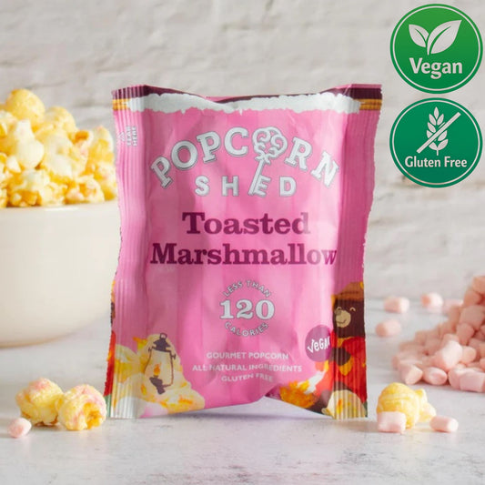 Popcorn Shed Toasted Marshmallow Popcorn (Vegan Friendly)