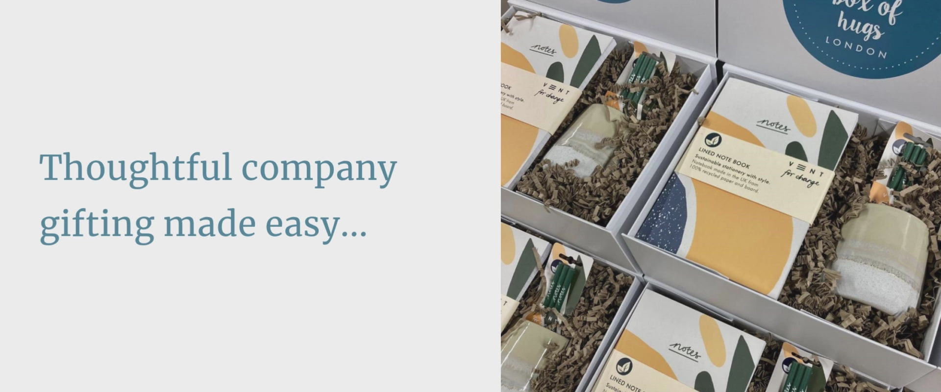 Load video: Box of Hugs Corporate Gift Ideas