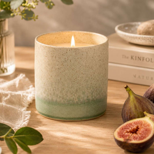 St Eval Fig Tree, Sea & Shore Pot Candle