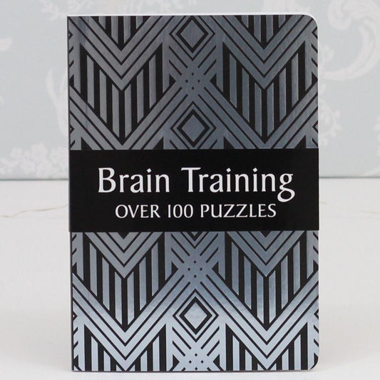 Brain Training Book- Over 100 Puzzles