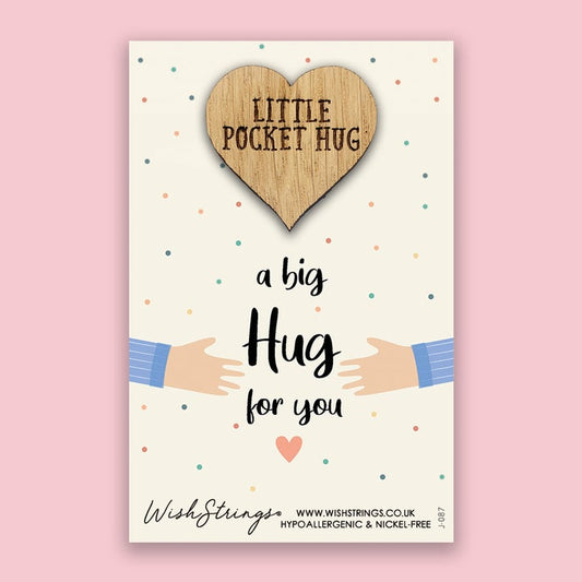 'A Big Hug For You' - Pocket Hug - Keepsake Pocket Token
