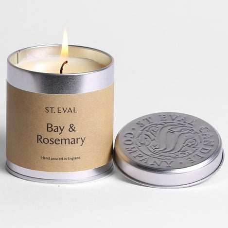 St Eval Bay & Rosemary Tinned Candle