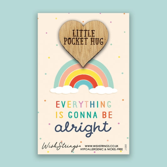 'Everything Is Gonna Be Alright' - Pocket Hug - Keepsake Pocket Token