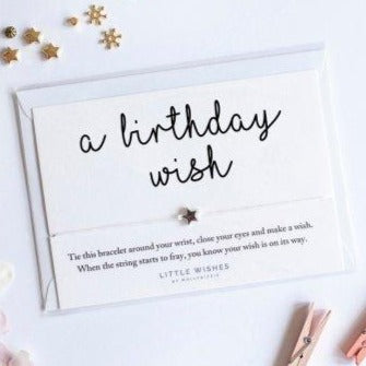 Little Wishes - A Birthday Wish Bracelet