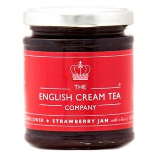 English Cream Tea Company Small Jar Of  Strawberry Jam With A Hint Of Elderflower 113g