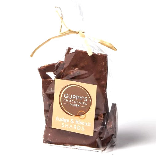 Milk Fudge & Biscuit Shards