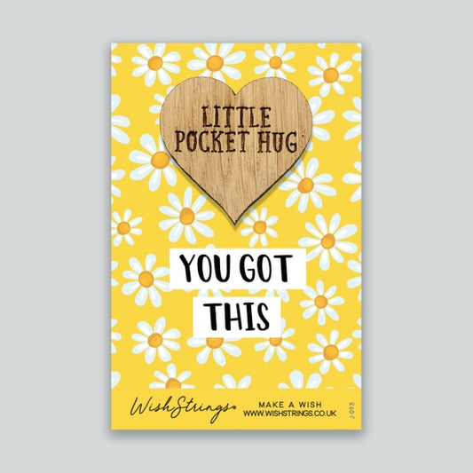 'You Got This' - Pocket Hug - Keepsake Pocket Token