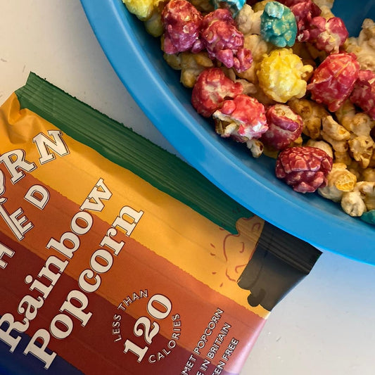 Popcorn Shed Rainbow Vanilla Caramel Popcorn