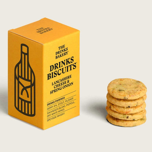 Drinks Biscuits - Lancashire Cheese & Spring Onion 36g
