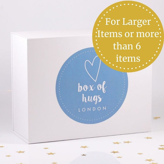 Extra Large White Magnetic Box For Larger Items Or More Than 6 Items